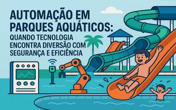 Automação em Parques Aquáticos: Quando Tecnologia Encontra Diversão com Segurança e Eficiência